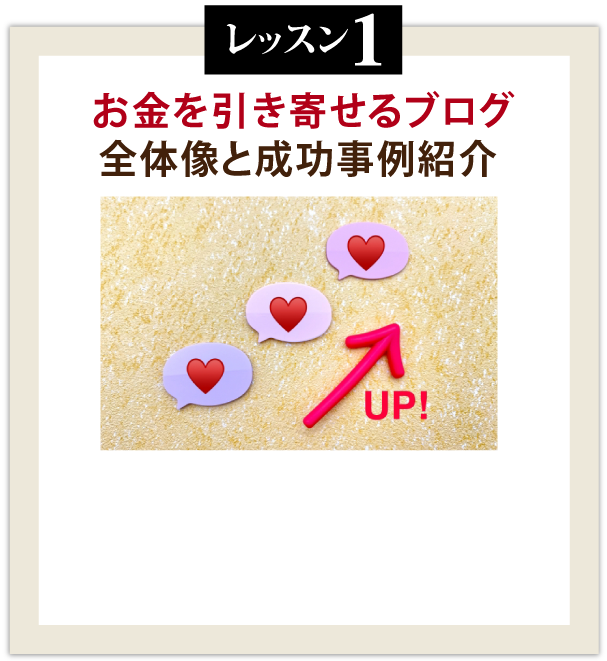 お金を引き寄せるブログ。全体像と成功事例紹介